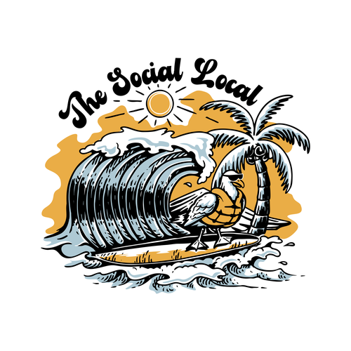 Beachy Clothing Brand Logo Design by Ongie