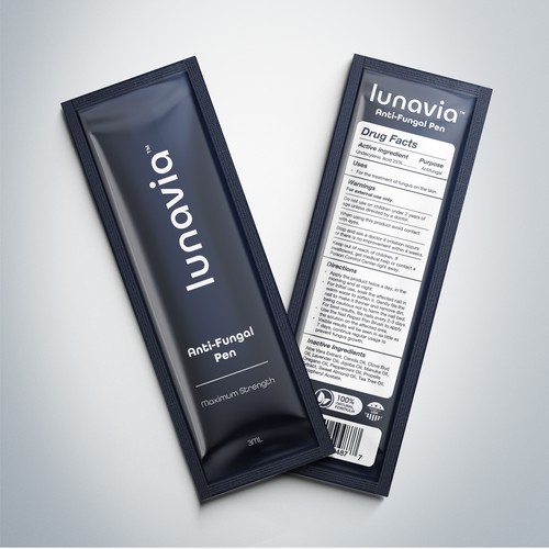 "Packaging for lunavia toenail fungus pen" winning Product packaging by v6