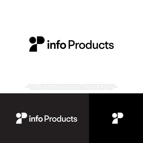InfoProducts.com - Logo & Branding Design by CreCreature