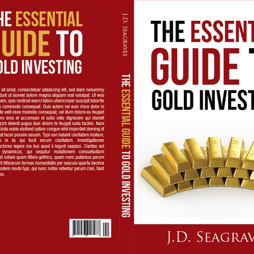 The Essential Guide to Gold Investing Book Cover Design by be ok