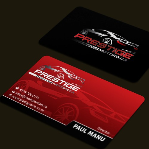 2017 fresh catchy dealership business card Réalisé par DAISY DESIGN