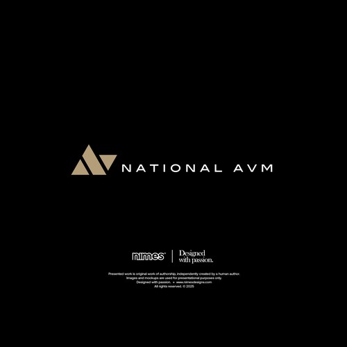 Logo National AVM Design by nmxdesigns™