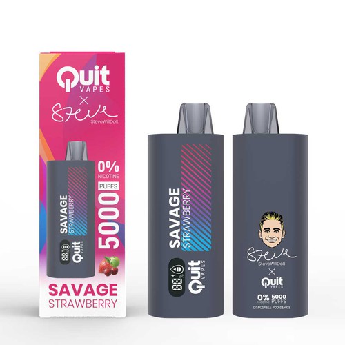 Quit Vape Package for disposable vape device Design by Kula Kreatif