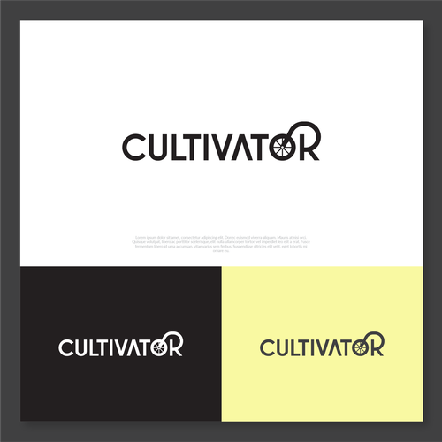 Logo design for Cultivator - a rural innovation organization Design by Inkta™