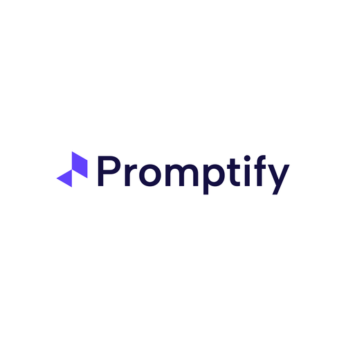 Modern, Simple and Sleek Logo for Promptify.com Design by Mihai/
