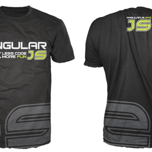 AngularJS needs a new t-shirt design Diseño de appleART™