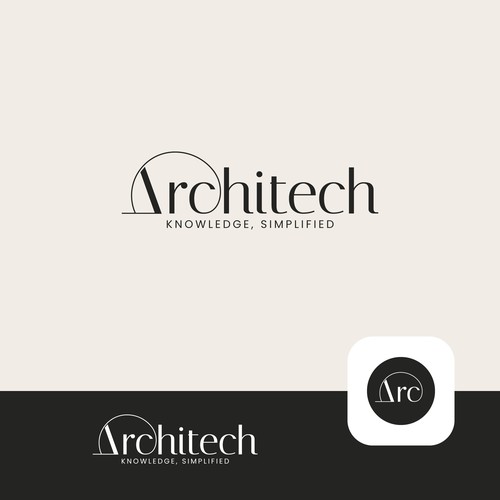 Brilliant logo required for knowledge oasis in an age of cognitive overload! Design by Anchasto