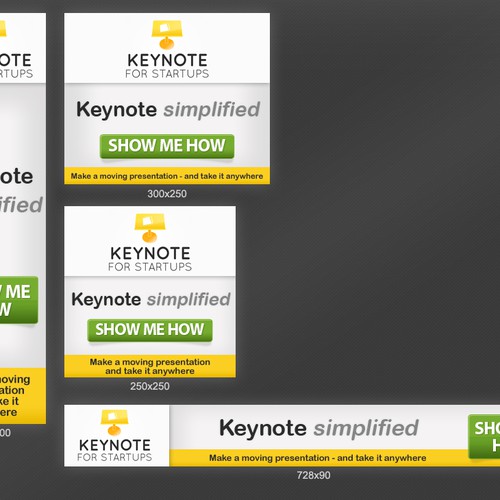 Create the next banner ad for Keynote for Startups デザイン by Richard Owen