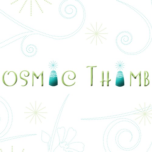 Cosmic Thimble Logo Design Diseño de Sedona25