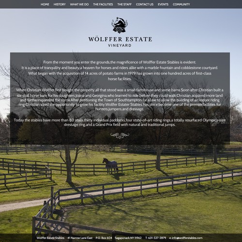 Web page design contest entry by Edward Penguin