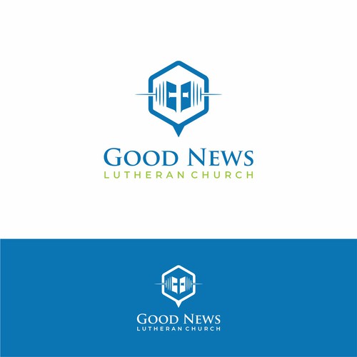 Good News Church Logo Réalisé par Adam Anggriawan