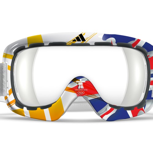 Design adidas goggles for Winter Olympics Design by Adhi N.
