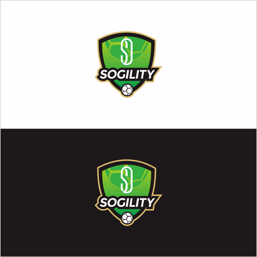 Football Crest Design for Sogility Design by zarzar