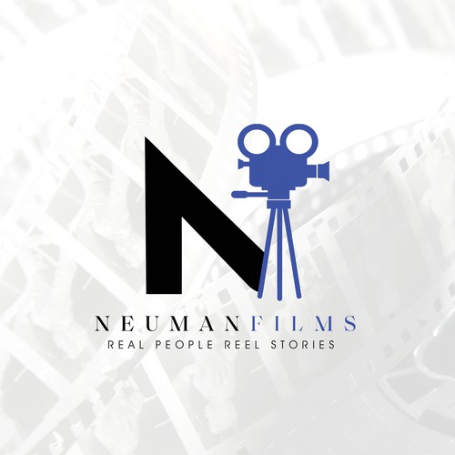 Logo for Documentary Film Company - NeumanFilms (Real People Reel Stories) Ontwerp door BryantP