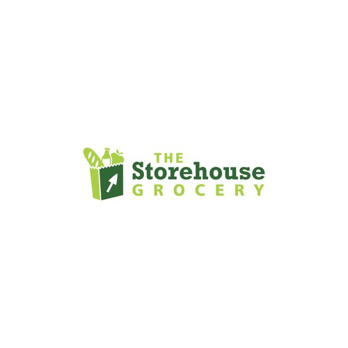 Diseño de the Storehouse Grocery logo de Yulia Hudson