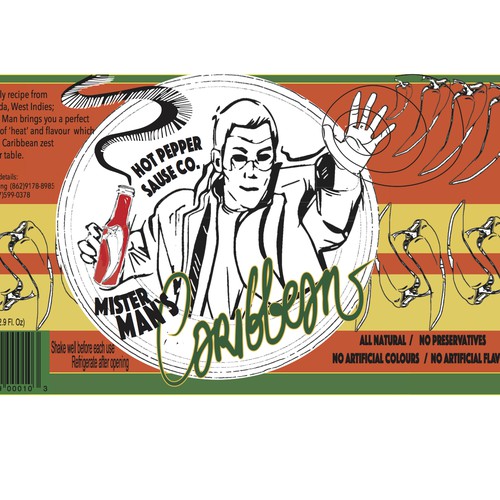 Product label contest entry by Rita Sailor