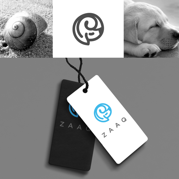 Design by fie_fie titled "The concept of snails and dogs for a fashion brand."