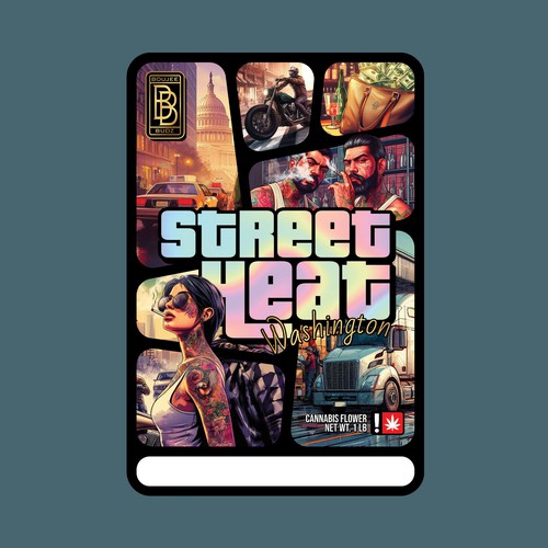 "GTA Style Illustration design" winning Illustration or graphics by Ali ♾️