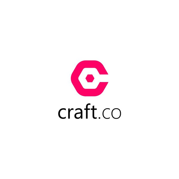 Winning logo of Craft.co
