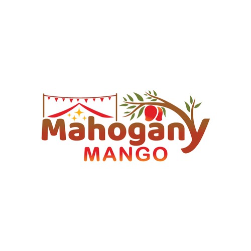 Mahogany Mango, Glow in the Dark Supplies, Festival, Glamping/Camping and Kids Room Fun Market Design by THE DESIGNSTER