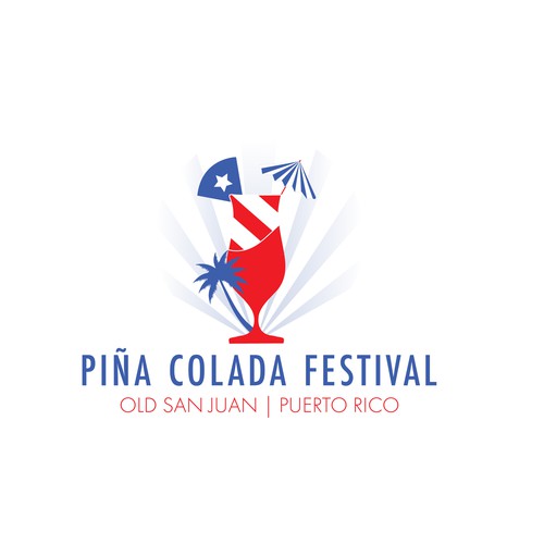 Piña Colada Festival Logo and Branding Package Design by Melanie Owubokiri