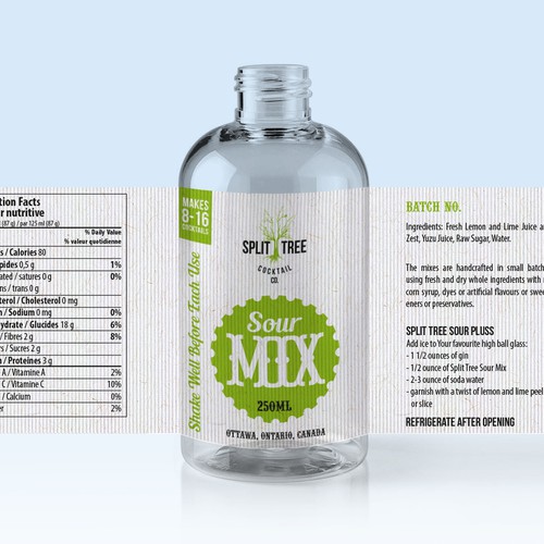 Create a custom group of labels for cocktail mixes! Design by bakelis