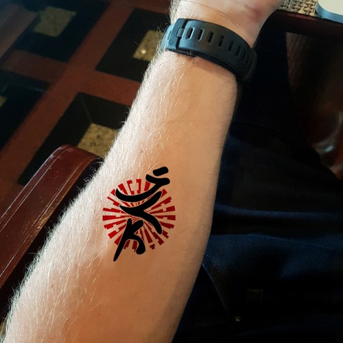 kanji gaara tatuagem