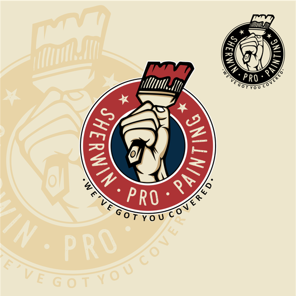 Design by DeJe™ titled "Sherwin Pro Painting"