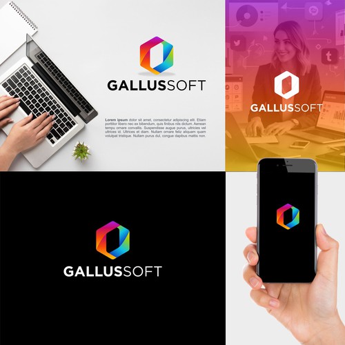 Design a logo for a bold new software development firm Design by Maia.Designer