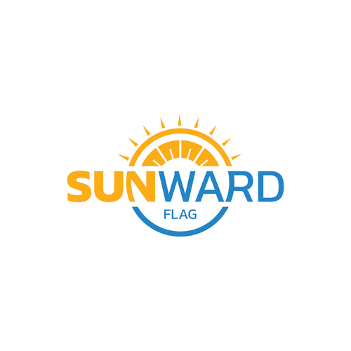 Modern new logo wanted for custom flag company. Design by flynexus