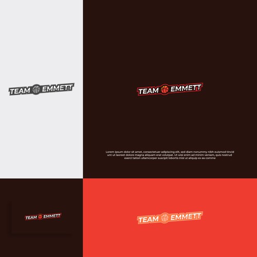 Basketball Logo for Team Emmett - Your Winning Logo Featured on Major Sports Network Diseño de NuriCreative
