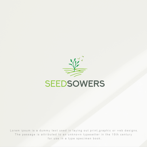 Seed Sowers logo for donor appreciation campaign Design by Melissa G.