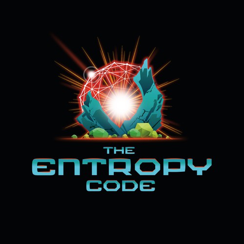 "What is the meaning of Life? Are we mere simulations?" Find Out! MOVIE TITLE CARD for "The Entropy Code" Design by TJCD