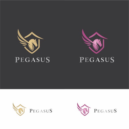 Pegasus Enterprise Software Logo Design Design by orangeriza