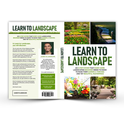 LOOKING FOR A UNIQUE AND BEAUTIFUL BOOK COVER DESIGN FOR A HOME LANDSCAPING BOOK Design by IDEA Logic✅✅✅✅