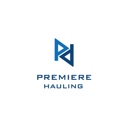 Premiere Hauling Logo Design Diseño de Maha's World