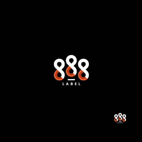 888 Label Logo Design Design by Papaya Kreative