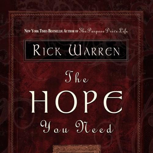 Design Rick Warren's New Book Cover Design réalisé par wordleman