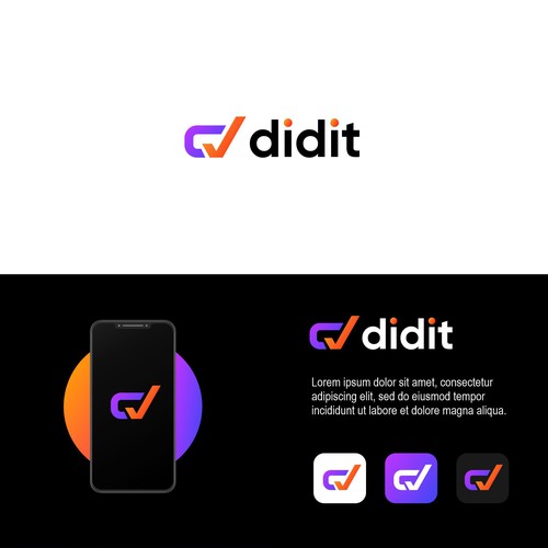 Modern logo for a new Checklist-App in the B2B Market Design by Oshafirms