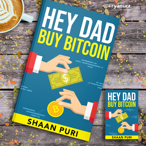 Bitcoin Book Cover Contest! Design by ryanurz