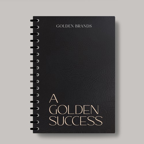 Design di Inspirational Notebook Design for Networking Events for Business Owners di CREA CO