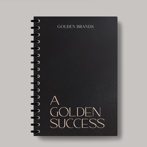 Inspirational Notebook Design for Networking Events for Business Owners Diseño de CREA CO