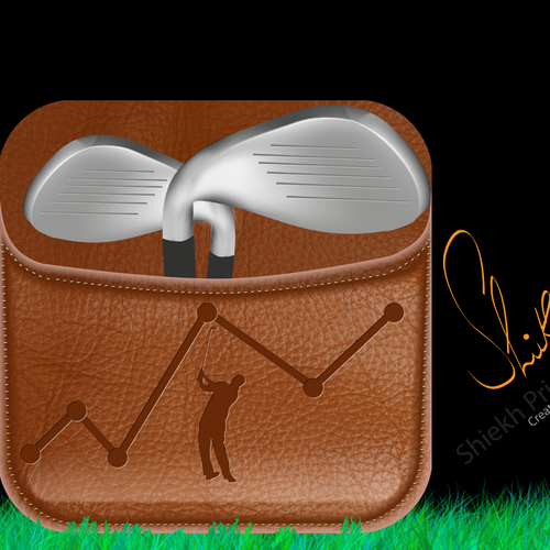  iOS application icon for pro golf stats app Diseño de Shiekh Prince