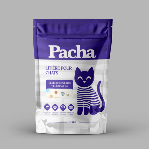 Cat Litter startup Minimalistic packaging - Contest Design by SONUPARMAR