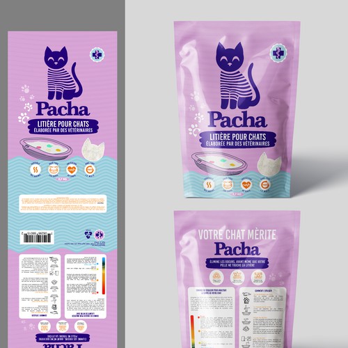 Cat Litter startup Minimalistic packaging - Contest Design von agooshe
