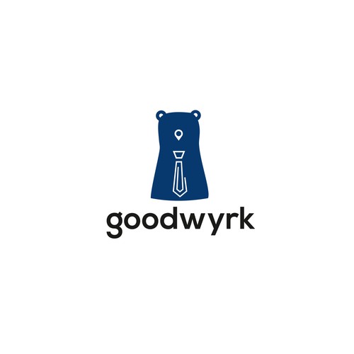 Goodwyrk - a map based job search tech startup needs a simple, clever logo! Design por m-art