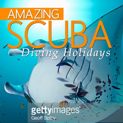 eMagazine/eBook (Scuba Diving Holidays) Cover Design Design por T.Primada