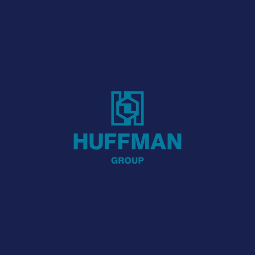 Huffman Group Logo Design by Elnur Isakov