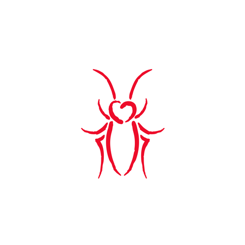 Long live the roaches…help design a simple “roach” logo that has a heart. Design by bisbidesign