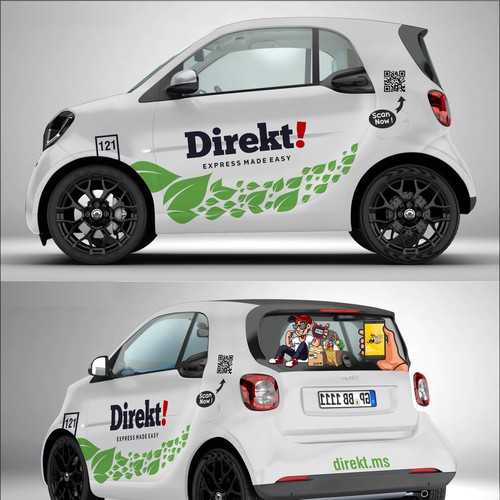 fleet marketing for delivery services Design by dnite